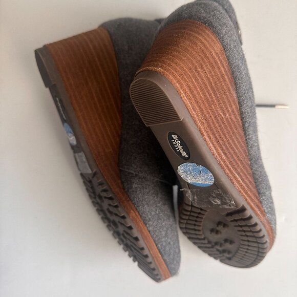 Dr. Scholl's Women's Create Wedge Bootie Shoes Mid Grey Size 7.5 - Picture 7 of 10